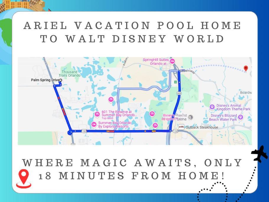 Ariel Private Pool Home Wspa Orlando Luaran gambar